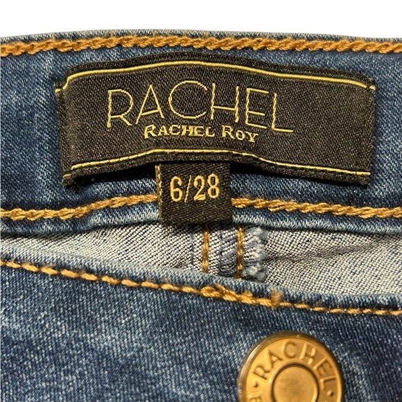 Super slick looking Rachael Roy woman’s jeans with the nautical/sailor vibe! - Picture 4 of 11